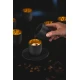 Eisch COSMO GOLD Affogato al oro kávéscsésze kiöntővel díszhengerben 1dl 65 mm Eisch COSMO GOLD Affogato al oro kávéscsésze kiöntővel díszhengerben 1dl 65 mm