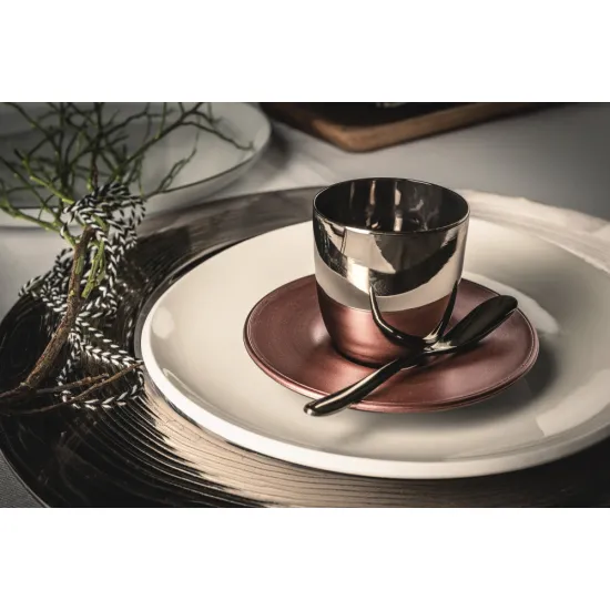 Eisch Cosmo platina eszpresszócsésze 1 dl csészealjjal