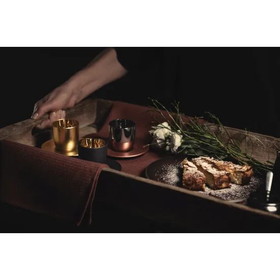 Eisch Cosmo platina eszpresszócsésze 1 dl csészealjjal