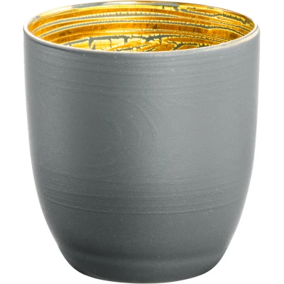 Eisch COSMO COLLECT eszpresszócsésze szürke-arany 1dl 62 mm Eisch COSMO COLLECT eszpresszócsésze szürke-arany 1dl 62 mm