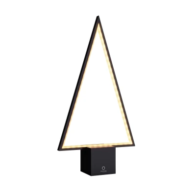 PINE 2.0 - fekete tölthető asztali lámpa 47 cm