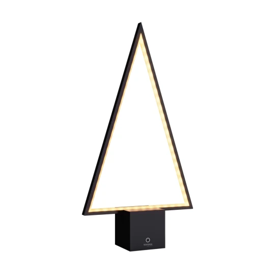 PINE 2.0 - fekete tölthető asztali lámpa 47 cm