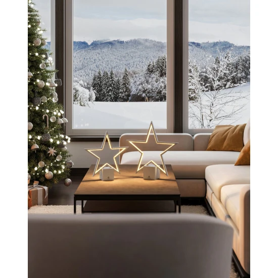 LUCY 2.0 - fekete tölthető asztali lámpa 40,6 cm