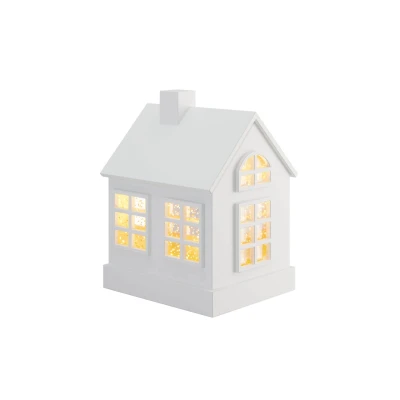 GLAMOR HOUSE - fehér dekoratív lámpa 16 cm