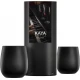 Eisch KAYA BLACK 2 db pohár díszhengerben 3,6dl 95 mm