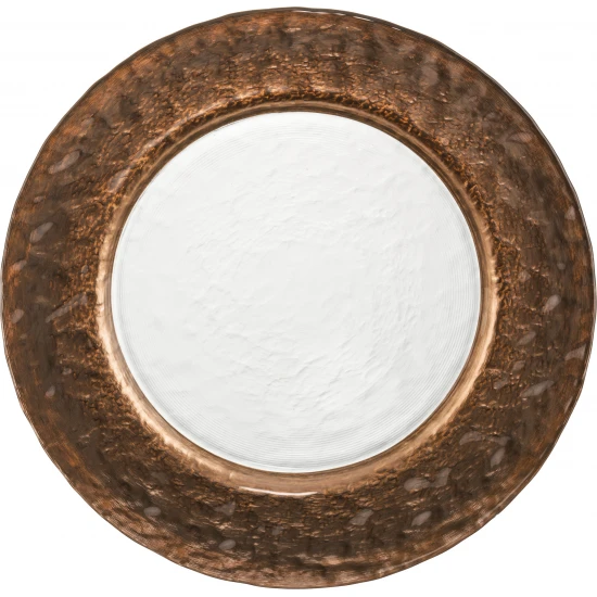 Eisch KAYA COPPER alátét díszdobozban 340 mm