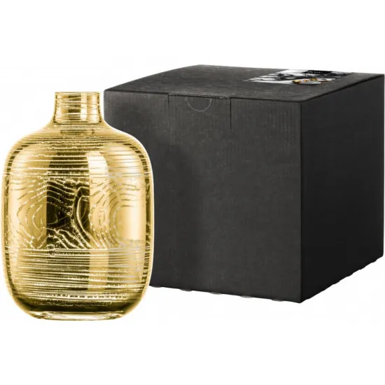 Eisch Goldleaf váza 17 cm arany