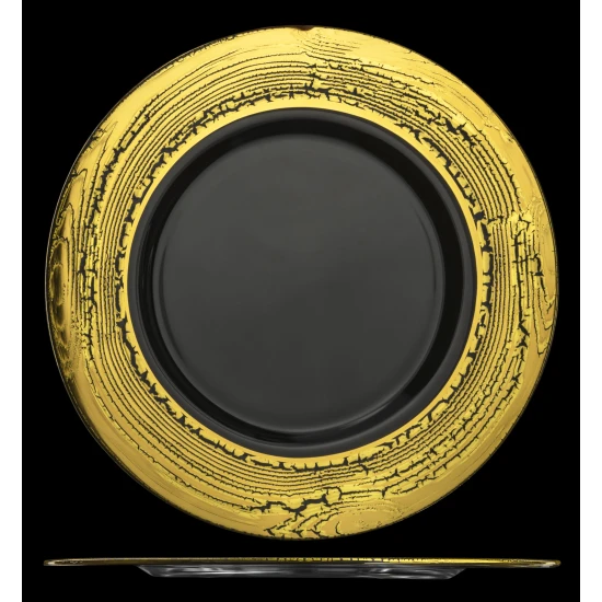 Eisch GOLDLEAF tányér arany díszdobozban 320 mm