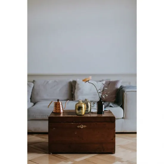 Eisch Goldleaf váza 17 cm platina