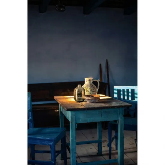 Eisch Goldleaf váza 17 cm platina