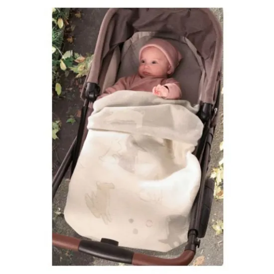 Lovely & Sweet nyuszis babatakaró 75x100 cm