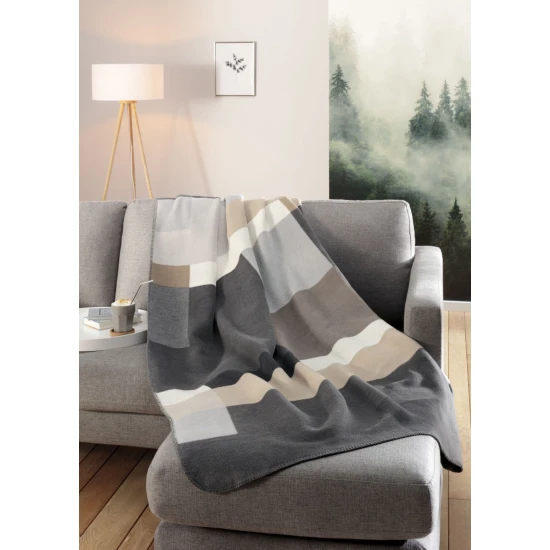 Biederlack Black Part pléd 150x200 cm