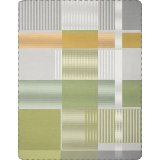 Biederlack Maze Yellow pléd 150x200 cm