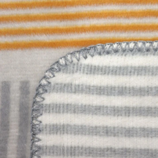 Biederlack Maze Yellow pléd 150x200 cm