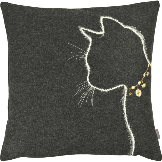 Sander Lucy párnahuzat 40 x 40 cm szürke