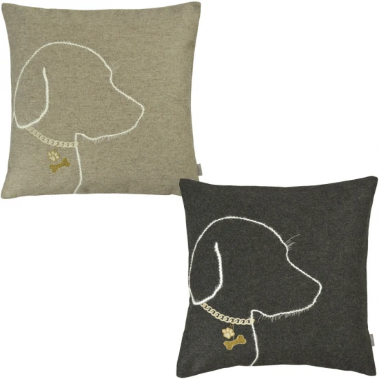 Sander Milo párnahuzat 40 x 40 cm szürke