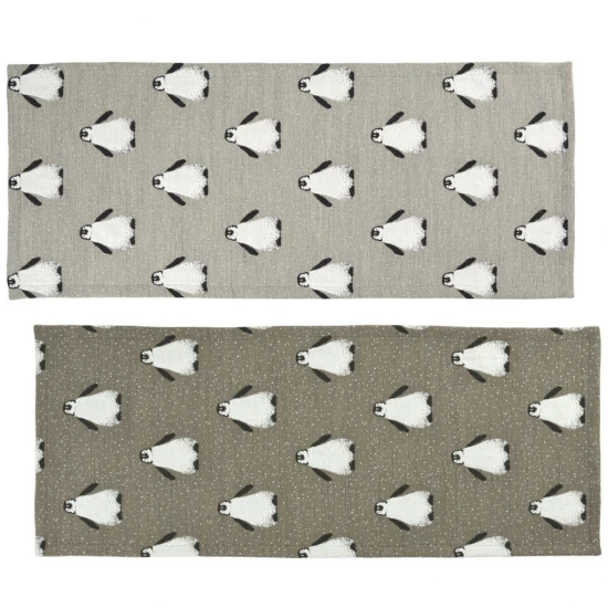 Sander Ping & Friends asztali futó 40 x 100 cm barna