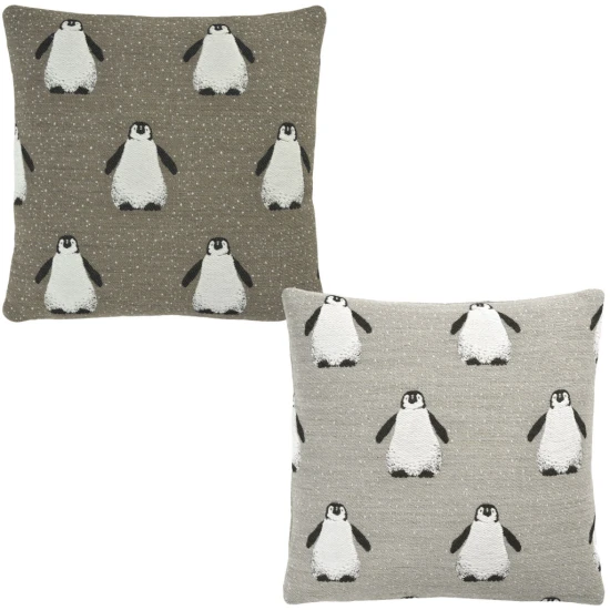 Sander Ping & Friends díszpárnahuzat 40x40 cm barna