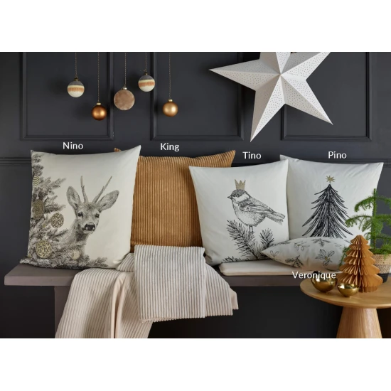 Sander Tiny Tino díszpárnahuzat natúr  45x45 cm