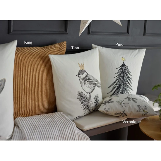 Sander Tiny Tino díszpárnahuzat natúr  45x45 cm