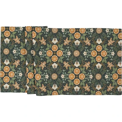 Sander Chester asztalterítő 150x250 cm szögletes zöld