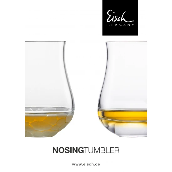 Eisch GENTLEMAN 2 db Whisky Nosing pohár díszhengerben 3,5dl 114 mm