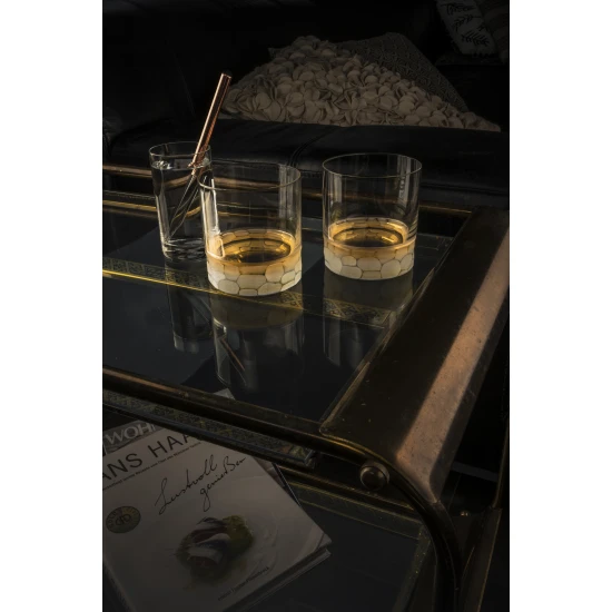 Eisch GENTLEMAN Whisky-Rum Pipetta réz díszdobozban