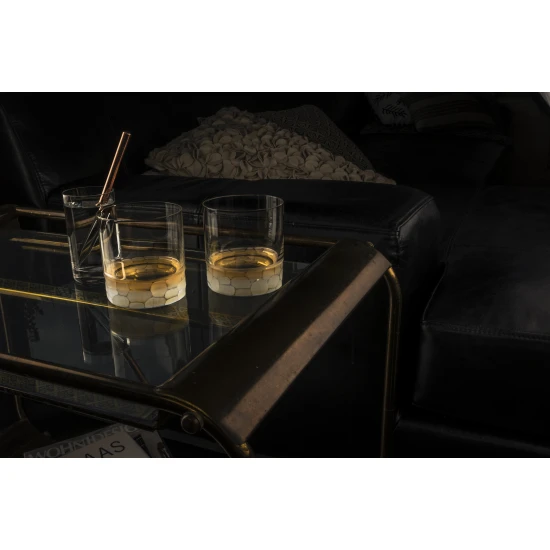 Eisch GENTLEMAN Whisky-Rum Pipetta réz díszdobozban