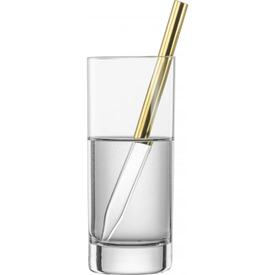 Eisch GENTLEMAN Whisky-Rum Pipetta készlet arany díszhengerben