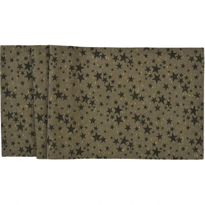 Sander Stelle d'Oro asztali futó 35x180 cm szögletes kávébarna