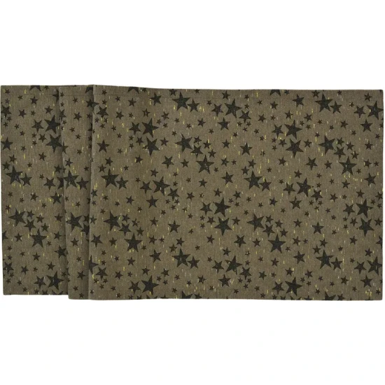 Sander Stelle d'Oro asztali futó 35x180 cm szögletes kávébarna