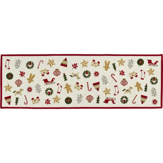 Sander X-mas Wonders asztali futó 32x96 cm  eredeti szín