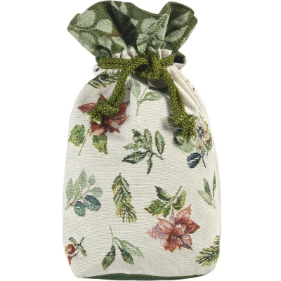 Sander X-mas Greens ajándékzsák 20 x 30 cm