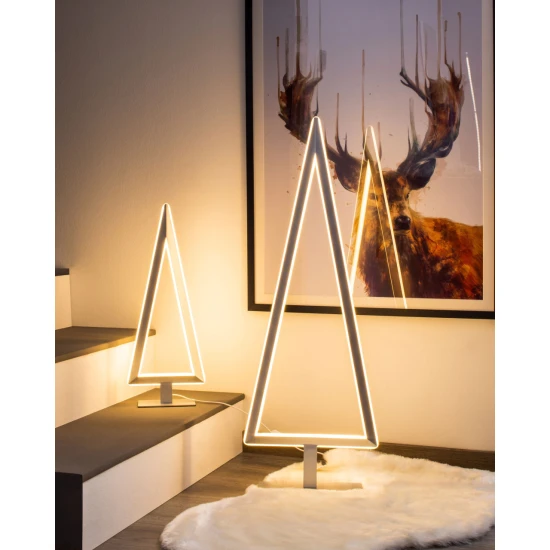 WIEN - karácsonyfa állólámpa 90 cm ezüst