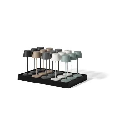 15-SPACE töltőállomás for 15 SEOUL-NEAPEL MICRO, egymásra rakható 4 cm