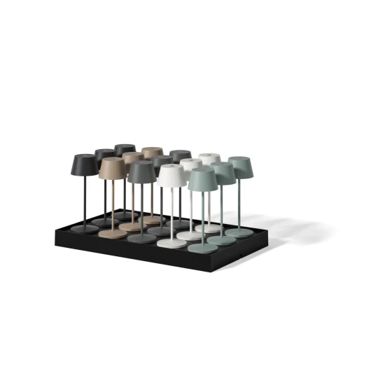 15-SPACE töltőállomás for 15 SEOUL-NEAPEL MICRO, egymásra rakható 4 cm