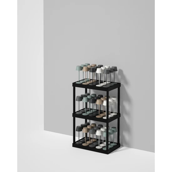 15-SPACE töltőállomás for 15 SEOUL-NEAPEL MICRO, egymásra rakható 4 cm