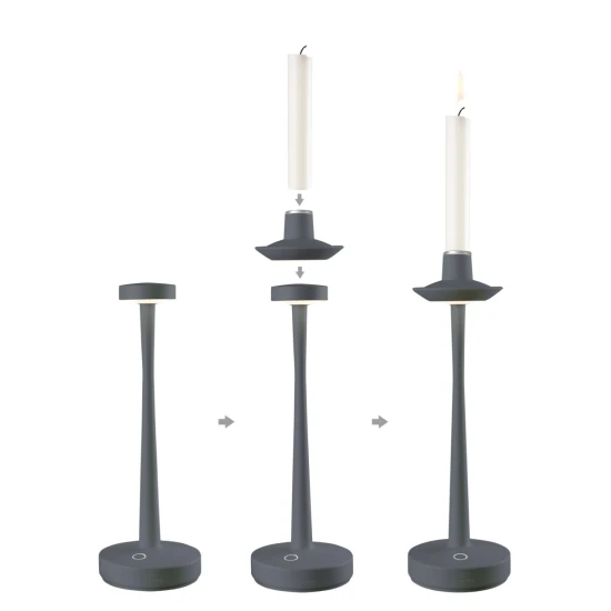 AARHUS - kültéri lámpa antracit 30 cm