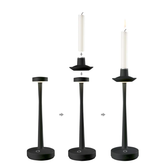 AARHUS - kültéri lámpa fekete 30 cm