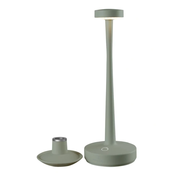 AARHUS - kültéri lámpa olivazöld 30 cm