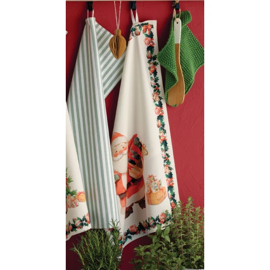 Sander Happy Santa konyharuha 50 x 70 cm