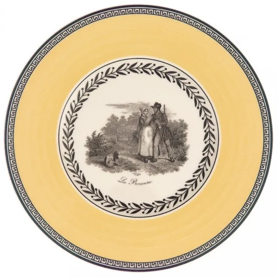 Audun Chasse zsemletányér, Couvert tányér 16 cm