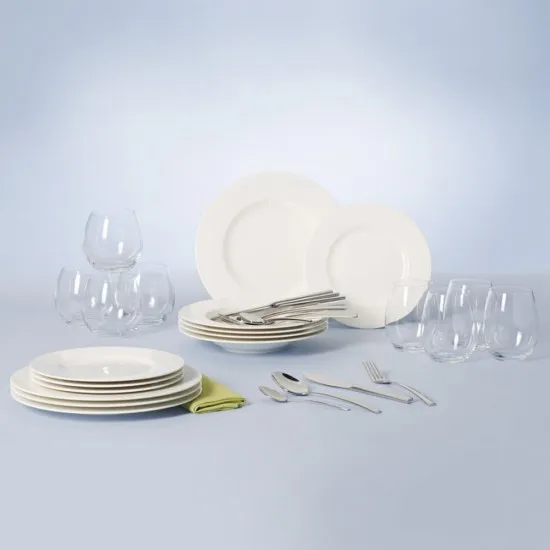 Wonderful World White 4 Friends szett 4 személyes 36 darabos