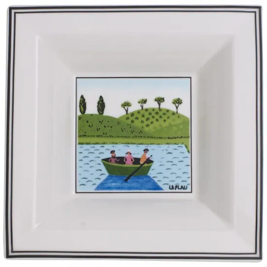 Design Naif Gifts négyzet alakú kínálótál 14x14cm