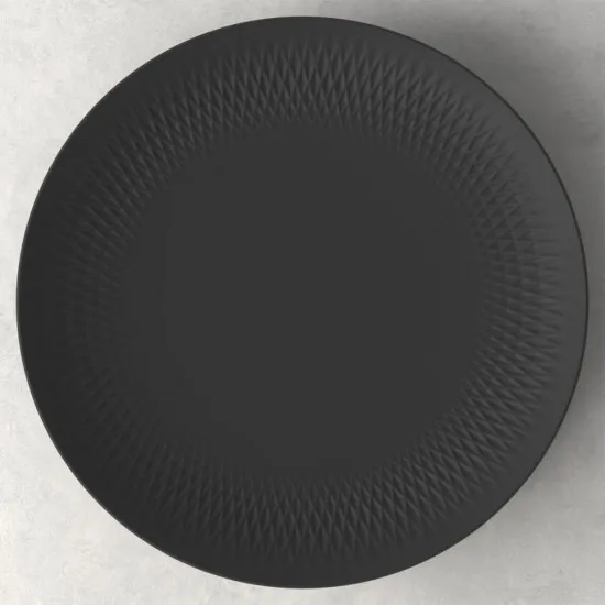 Manufacture Collier Noire dekoratív tál 32x3,5cm Manufacture Collier Noire dekoratív tál 32x3,5cm