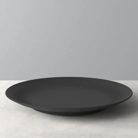 Manufacture Collier Noire dekoratív tál 32x3,5cm Manufacture Collier Noire dekoratív tál 32x3,5cm