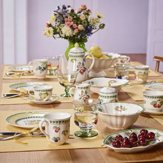 French Garden Fleurence cukortartó fedővel 6 személyes 2 dl