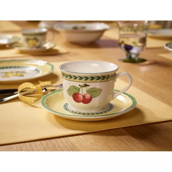 French Garden Fleurence csészealj reggelizőcsészéhez, levescsészéhez 17 cm