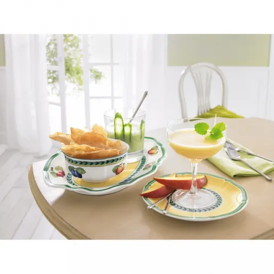 French Garden Fleurence csészealj reggelizőcsészéhez, levescsészéhez 17 cm