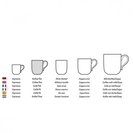 Design Naif teáscsésze 2,5 dl